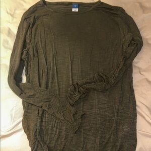 Old Navy Olive Green Short Sleeve Tee